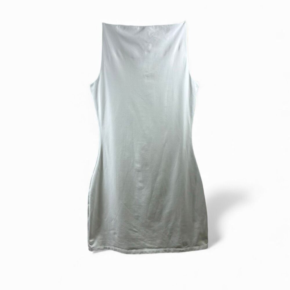 Aritzia Contour NWT Sleeveless Mini Dress in White Size L